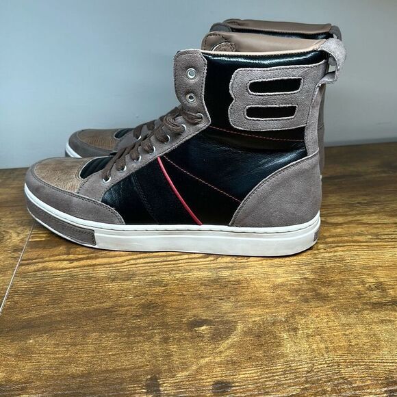 Brett Johnson Starry Nights High Top Sneakers Shoes Men's Size 11 SBJ2L0016 - Picture 6 of 10